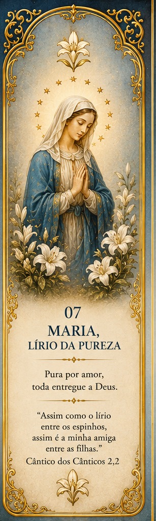 Maria, Lírio da Pureza